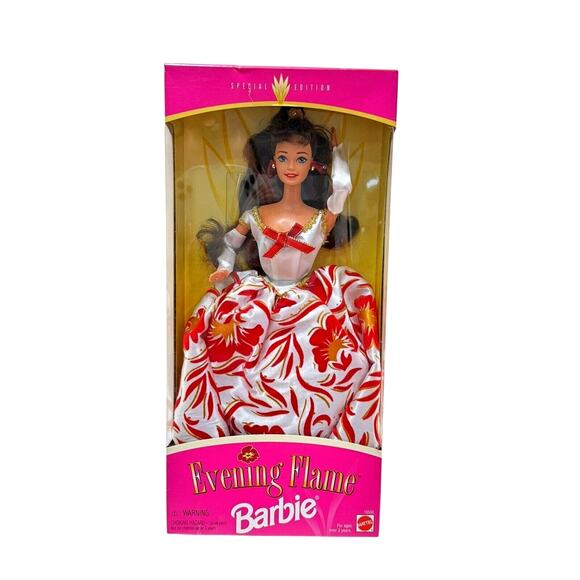 Evening Flame Barbie Special Edition Doll 1995 Mattel 15533 - Picture 1 of 7